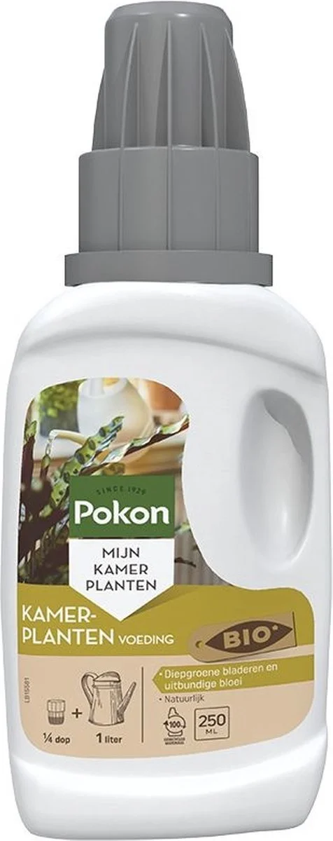 Pokon Bio Kamerplanten Voeding - 500ml - Plantenvoeding (bio) - 7ml Per 1L Water 8 Pokon Bio Kamerplanten Voeding - 500ml - Plantenvoeding (bio) - 7ml Per 1L Water - Afbeelding 8