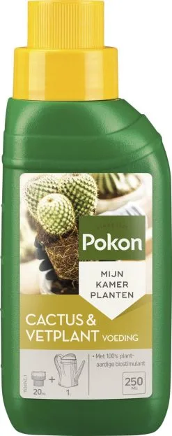 Pokon Cactus & Vetplant Voeding - 250ml - Plantenvoeding - 20ml Per 1L Water 11 Pokon Cactus & Vetplant Voeding - 250ml - Plantenvoeding - 20ml Per 1L Water -Bloem Garden Verkoop 476x1200 2