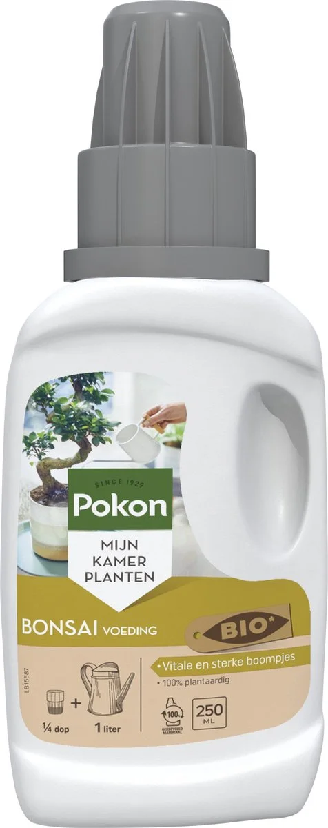 Pokon Bio Bonsai Voeding - 250ml - Plantenvoeding (bio) - 7ml Per 1L Water 1 Pokon Bio Bonsai Voeding - 250ml - Plantenvoeding (bio) - 7ml Per 1L Water