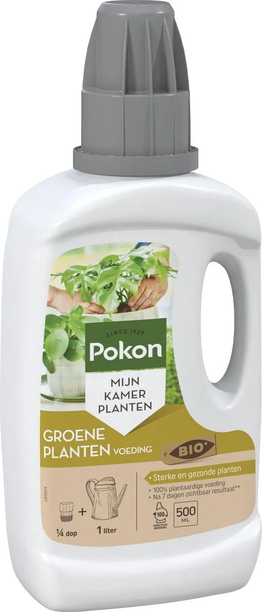Pokon Bio Groene Planten Voeding - 500ml - Plantenvoeding (bio) - 7ml Per 1L Water 2 Pokon Bio Groene Planten Voeding - 500ml - Plantenvoeding (bio) - 7ml Per 1L Water - Afbeelding 2