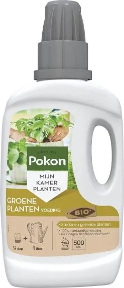 Pokon Bio Groene Planten Voeding - 500ml - Plantenvoeding (bio) - 7ml Per 1L Water 12 Pokon Bio Groene Planten Voeding - 500ml - Plantenvoeding (bio) - 7ml Per 1L Water -Bloem Garden Verkoop 517x1200 2