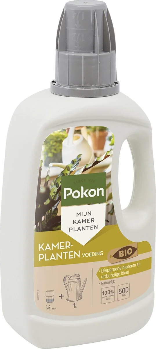 Pokon Bio Kamerplanten Voeding - 500ml - Plantenvoeding (bio) - 7ml Per 1L Water 7 Pokon Bio Kamerplanten Voeding - 500ml - Plantenvoeding (bio) - 7ml Per 1L Water - Afbeelding 7