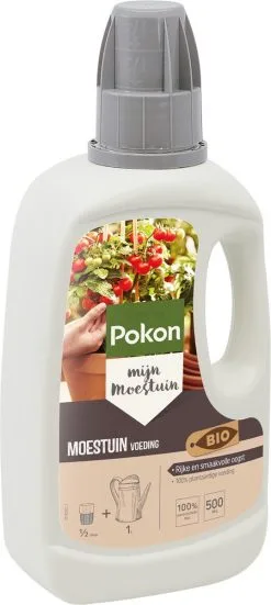 Pokon Bio Moestuinvoeding - 500ml - Plantenvoeding - 14ml Per 1l Water -Bloem Garden Verkoop 538x1200 3