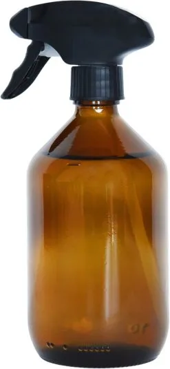 24DOTS® 24DOTS Living Plantenspuit | 500 Ml Bruin Amber Glas | Plantensproeier | Plantenspuit Binnen | Waterverstuiver | Vernevelaar