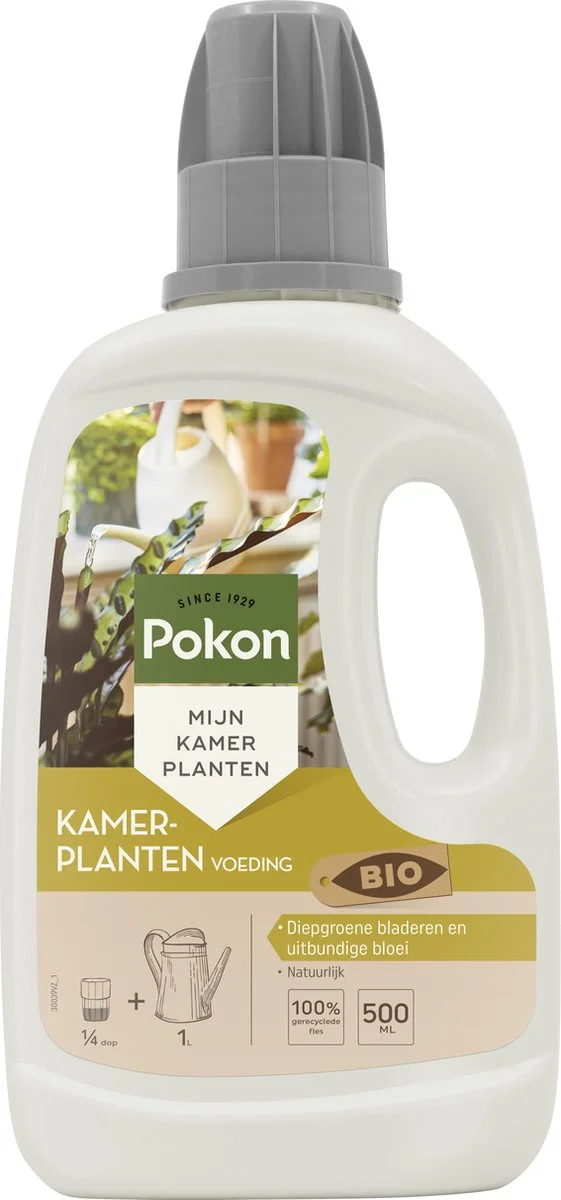 Pokon Bio Kamerplanten Voeding - 500ml - Plantenvoeding (bio) - 7ml Per 1L Water 1 Pokon Bio Kamerplanten Voeding - 500ml - Plantenvoeding (bio) - 7ml Per 1L Water