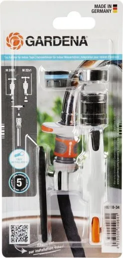 GARDENA Kraanverbindingsstuk Binnenshuis -Bloem Garden Verkoop 571x1200 1