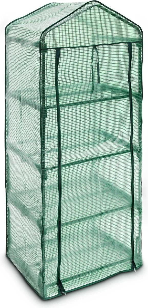 Relaxdays Kas Met Folie Voor In De Tuin Of Op Het Balkon - Tuinkas - Broeikas - Kweekkas - 4 4 Relaxdays Kas Met Folie Voor In De Tuin Of Op Het Balkon - Tuinkas - Broeikas - Kweekkas - 4 - Afbeelding 4