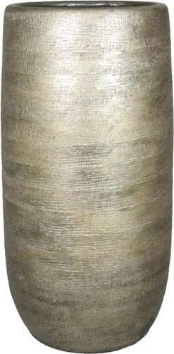 Floran Bloempot Mira Hoog - D26 X H50cm - Goud
