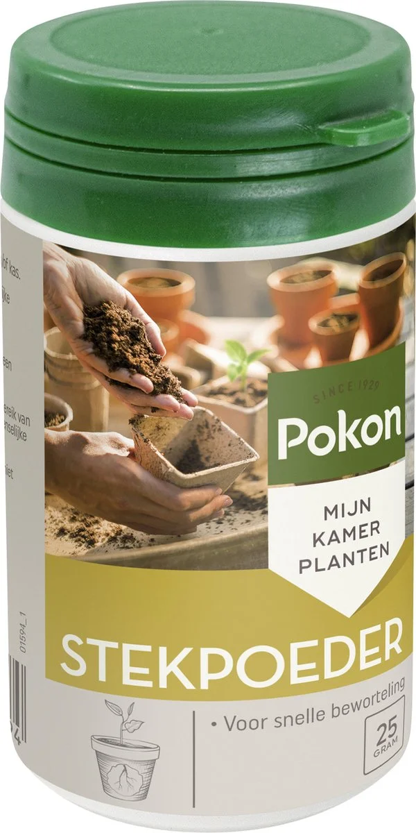 Pokon Stekpoeder - 25gr - Stimuleert Wortelvorming 2 Pokon Stekpoeder - 25gr - Stimuleert Wortelvorming - Afbeelding 2