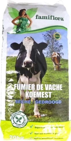 Famiflora Gedroogde Koemest Korrel 20kg