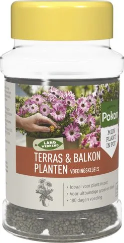 Pokon Voedingskegels Voor Terras- & Balkonplanten - 40 Stuks - 180 Dagen Voeding - Plantenvoeding -Bloem Garden Verkoop 616x1200 2