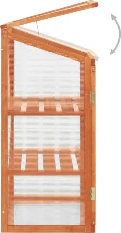 VidaXL Broeikas 60x45x100 Cm Vurenhout 10 VidaXL Broeikas 60x45x100 Cm Vurenhout -Bloem Garden Verkoop 624x1200 2