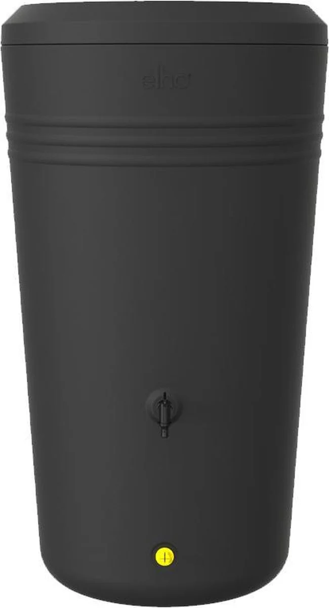 Elho Green Basics Regenton - Regenton - Living Black - Buiten - 200 Liter 16 Elho Green Basics Regenton - Regenton - Living Black - Buiten - 200 Liter - Afbeelding 16