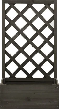 VidaXL Latwerkplantenbak 50x25x90 Cm Massief Vurenhout Grijs 9 VidaXL Latwerkplantenbak 50x25x90 Cm Massief Vurenhout Grijs -Bloem Garden Verkoop 658x1200 2