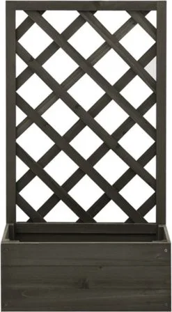 VidaXL Latwerkplantenbak 50x25x90 Cm Massief Vurenhout Grijs 13 VidaXL Latwerkplantenbak 50x25x90 Cm Massief Vurenhout Grijs -Bloem Garden Verkoop 662x1200