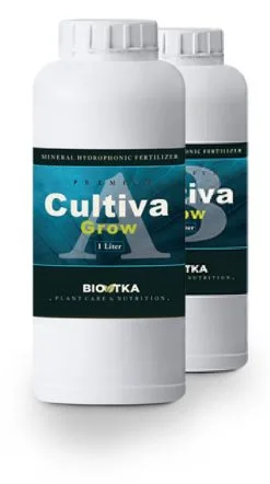 BIO TKA BioTka HYDRO CULTIVA GROW A + B 1 Ltr. Groei (set) Plantvoeding - Biologische Voeding - Supplement - Booster - Planten - Bio Supplement - Hydro Plantvoeding - Plantvoeding Aarde - Kokos - Kokos Voeding - Hydro - Hydroponic - Organische Plantenvoeding