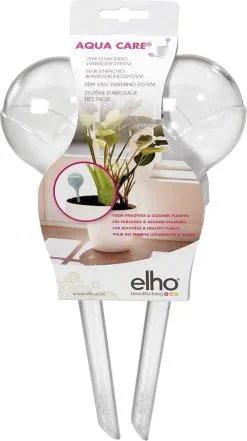 Elho Aqua Care 9 - Accessoires Voor Binnenaccessoires - Ø 17.3 X H 32.0 Cm - Transparant/Transparant -Bloem Garden Verkoop 672x1200