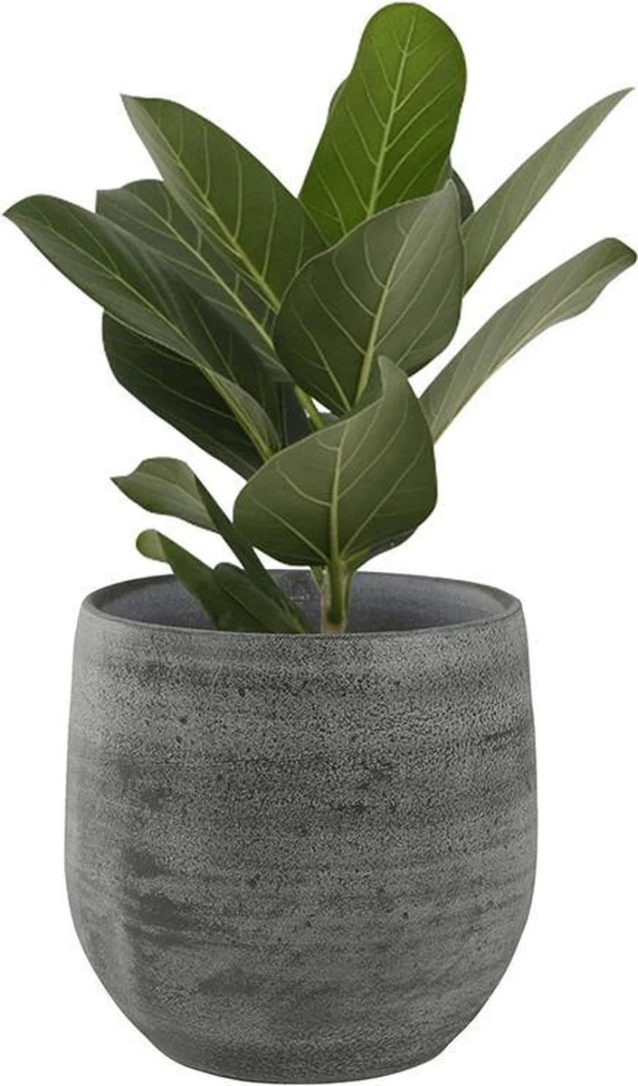 Merkloos Pot Esra Mystic Grey Bloempot Binnen 22 Cm 4 Merkloos Pot Esra Mystic Grey Bloempot Binnen 22 Cm - Afbeelding 4