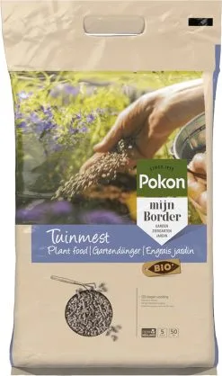 Pokon Bio Tuinmest - 5kg - Meststof (universeel) - 120 Dagen Voeding -Bloem Garden Verkoop 709x1200