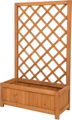 Parkside Plantenbak Met Klimrek 60 X 28 X 100cm -Bloem Garden Verkoop 722x1200