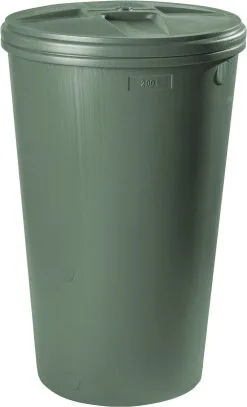 Mullrose Regenton 200L - Groen (incl. Kraan + Deksel)