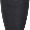 Pro Garden ProGarden Bloempot Geribbeld 40x60 Cm Antracietkleurig