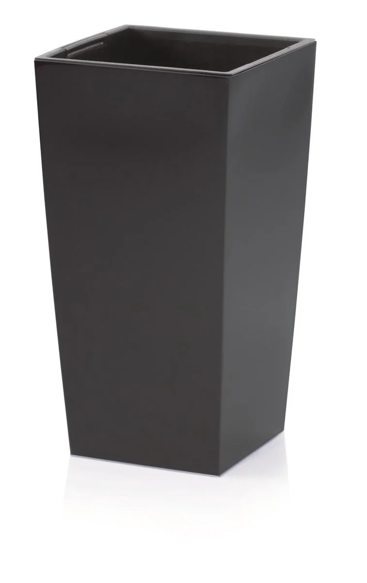 Prosperplast Kunststof Urbi Bloempot/plantenpot Met Binnenpot Antraciet 40 X 40 X 75 Cm - 37/91,5 Liter - Hoge Vierkante Bloempotten 6 Prosperplast Kunststof Urbi Bloempot/plantenpot Met Binnenpot Antraciet 40 X 40 X 75 Cm - 37/91,5 Liter - Hoge Vierkante Bloempotten - Afbeelding 6