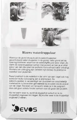 Devos Waterdruppelaar Voor Planten 2 Stuks - Waterbol Kamerplanten - Automatisch Watergeefsysteem - Vogel - Blauw 11 Devos Waterdruppelaar Voor Planten 2 Stuks - Waterbol Kamerplanten - Automatisch Watergeefsysteem - Vogel - Blauw -Bloem Garden Verkoop 773x1200 3