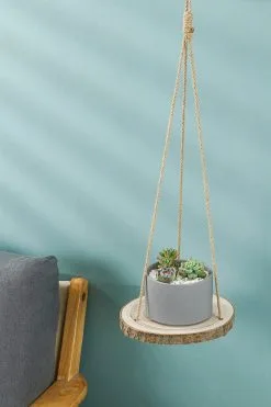 Mycramé Set Van 2 Boomstam Rond Wandrek Plantenhangers - Boho Jute Houten Plantenrek - Hangpot Voor Binnen/Buiten - Hangende Bloempot Plank - Hangplant Houder - Bohemian Macrame Stijl Wandhanger - Hangplank Plant Hanger - Planthanger - Ø Rond 25-20cm 16 Mycramé Set Van 2 Boomstam Rond Wandrek Plantenhangers - Boho Jute Houten Plantenrek - Hangpot Voor Binnen/Buiten - Hangende Bloempot Plank - Hangplant Houder - Bohemian Macrame Stijl Wandhanger - Hangplank Plant Hanger - Planthanger - Ø Rond 25-20cm -Bloem Garden Verkoop 800x1200 33