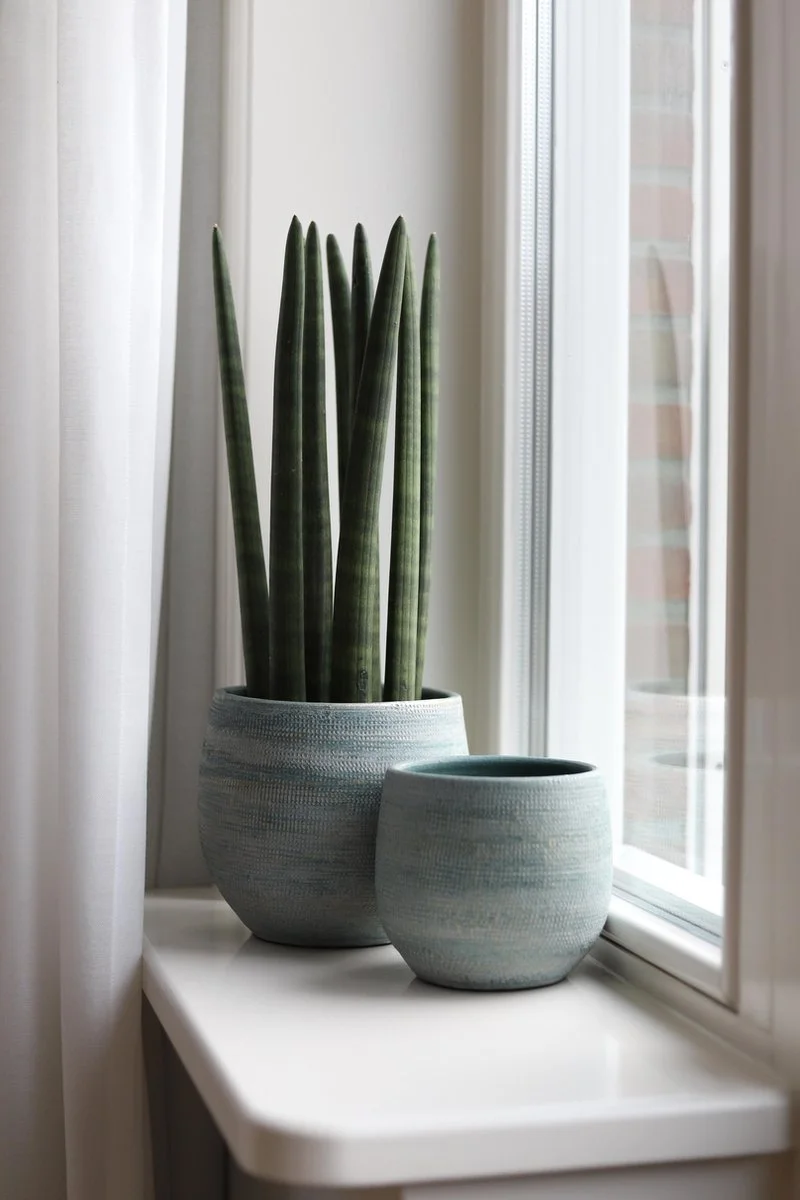 HS Potterie Tokio Bloempot Blauw Aqua D28 X H26 Cm - Nieuwe Collectie 4 HS Potterie Tokio Bloempot Blauw Aqua D28 X H26 Cm - Nieuwe Collectie - Afbeelding 4