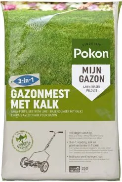 Pokon Gazonmest Met Kalk - 5kg - Mest - Geschikt Voor 75m² - 120 Dagen Voeding -Bloem Garden Verkoop 804x1200 6