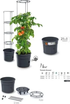 TOMATENPOT VOOR HET KWEKEN VAN TOMATEN PROSPERPLAST 28L 12 TOMATENPOT VOOR HET KWEKEN VAN TOMATEN PROSPERPLAST 28L -Bloem Garden Verkoop 815x1200