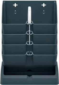 Prosperplast Verticale Kruidentuin Kunststof - Staand/hangend - Modulair - Antraciet Grijs - L 20 X B 11 X H 48 Cm - Incl. Kruidenschaar 14 Prosperplast Verticale Kruidentuin Kunststof - Staand/hangend - Modulair - Antraciet Grijs - L 20 X B 11 X H 48 Cm - Incl. Kruidenschaar -Bloem Garden Verkoop 833x1200