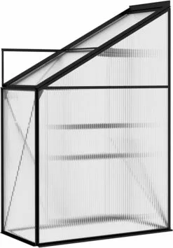 VidaXL Broeikas 1,38 M² Aluminium Antracietkleurig -Bloem Garden Verkoop 838x1200 1