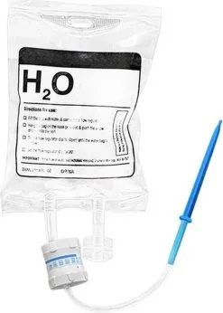 S&D Projects Plant Infuus H2o - Waterdruppelaar - Automatisch Bewateringssysteem Planten - Druppelirrigatie - Transparant - 350ml