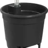 Elho Self-watering Insert 24 - Accessoires Voor Binnenaccessoires - Ø 23.7 X H 22.2 Cm - Zwart/Living Black