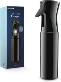 Johannes & Co Waterspuit Zwart - Waterverstuiver Mist Verstuiver Haar