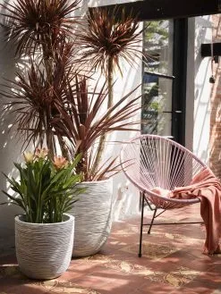 Capi Europe - Bloempot Bol Rib NL - 35x34 - Zwart - Voor Binnen En Buiten - KBLR932 -Bloem Garden Verkoop 900x1200 4