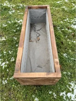 AMISHOUT - Plantenbak Van Balkjes 120x40x40 Cm - Bruin -Bloem Garden Verkoop 902x1200 2