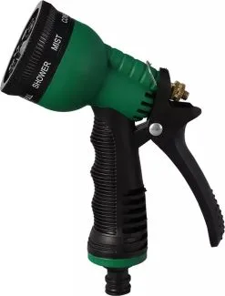 Dannelproducts Sproeikop Garden Collection | Waterspuit Voor Tuinslang | Broeskop Met 8 Standen | Universele Aansluiting