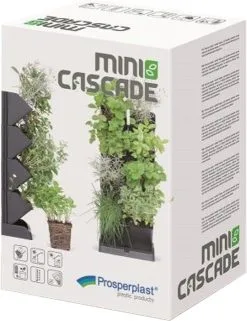 Prosperplast Verticale Kruidentuin Kunststof - Staand/hangend - Modulair - Antraciet Grijs - L 20 X B 11 X H 48 Cm - Incl. Kruidenschaar 15 Prosperplast Verticale Kruidentuin Kunststof - Staand/hangend - Modulair - Antraciet Grijs - L 20 X B 11 X H 48 Cm - Incl. Kruidenschaar -Bloem Garden Verkoop 922x1200 1