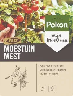 Pokon Bio Moestuin Mest - 1kg - Meststof (biologisch) - 120 Dagen Moestuinvoeding -Bloem Garden Verkoop 922x1200 3