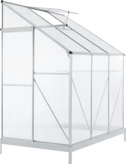 Juskys Aluminium Zijkas Kweekkas Wandkas, Broeikas Kas -Bloem Garden Verkoop 924x1200 1