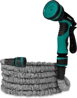 VONROC GARDEN VONROC Tuinslang – Uitrekbare Tuinslang 10 Meter – Incl. Aansluitingen, Muursteun En Broespistool -Bloem Garden Verkoop 937x1200 1