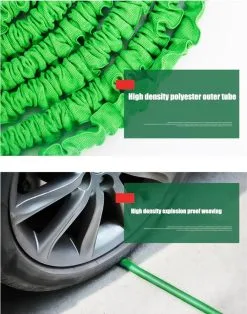 Merkloos Tuinslang - Tuinslag Flexibel - Tuinslag Flexibel 15M -15 Meter - Tuinslangen - Uitrekbaar - Met Koppelstuk - 7 In 1 Sproeikop -Bloem Garden Verkoop 943x1200 2