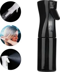 JCG Hairspray - Mist Haarspray - 300ml - Zwart - Waterspuit - Water Verstuiver -